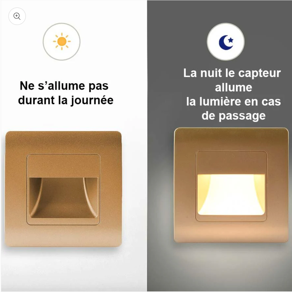 Applique Murale LED pour Escaliers – Éclairage Moderne et Sécurisé Gradino