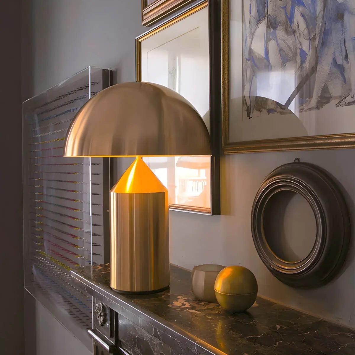 LuzArco - Lampe de table minimaliste avec lumière LED