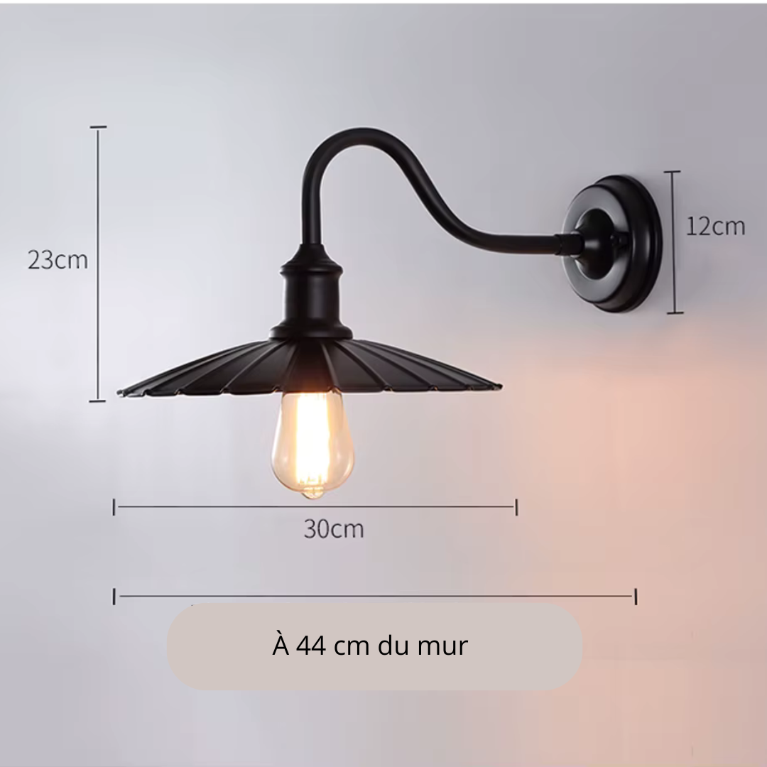 Applique murale extérieure Vintage